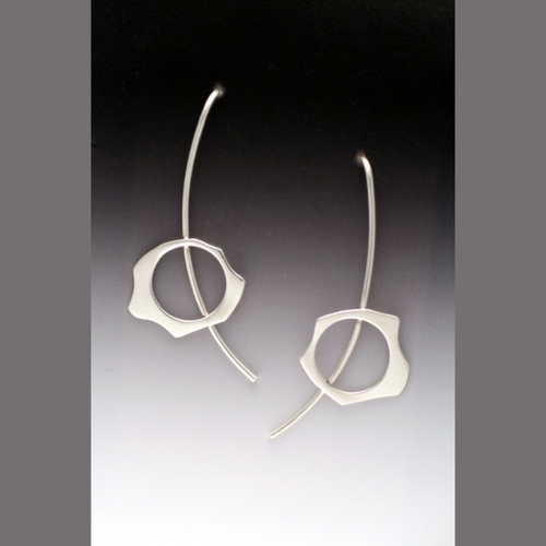 Click to view detail for MB-E211 Earrings Empty Spaces $118